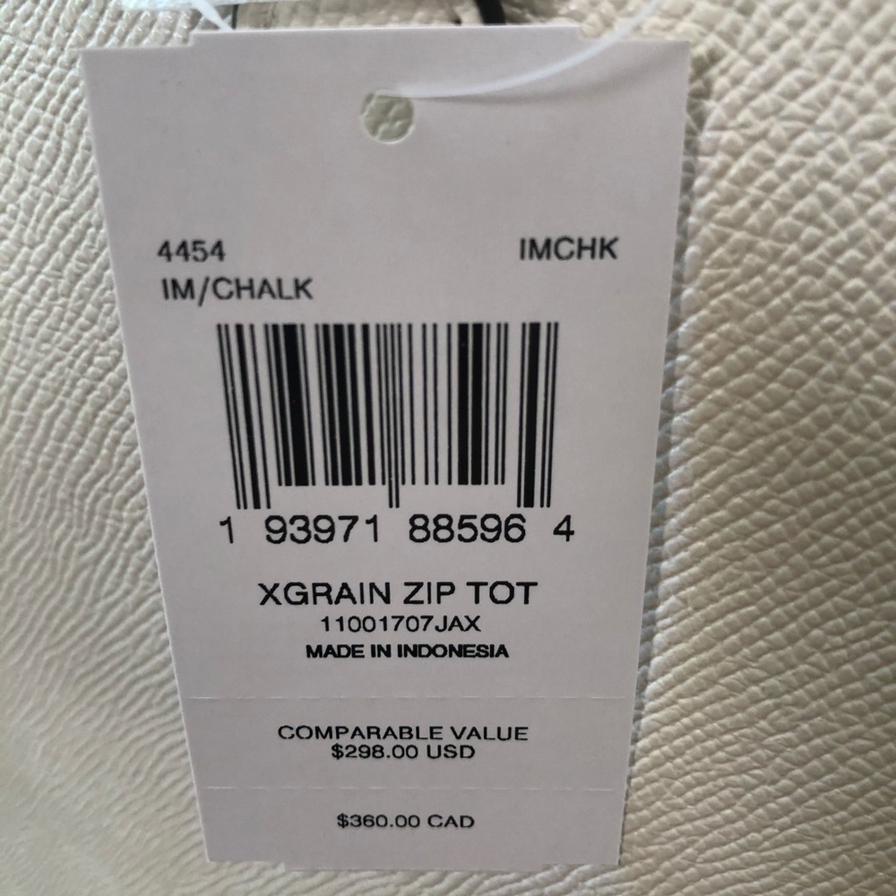 Coach Zip Top Tote - Picture 6 of 6